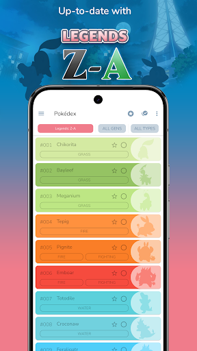 dataDex - Pokédex for Pokémon ekran görüntüsü