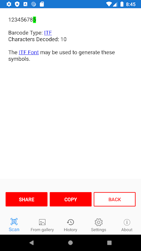 Barcode Data Decoder Verifier ekran görüntüsü