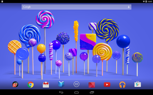Lollipop Live Wallpaper ekran görüntüsü