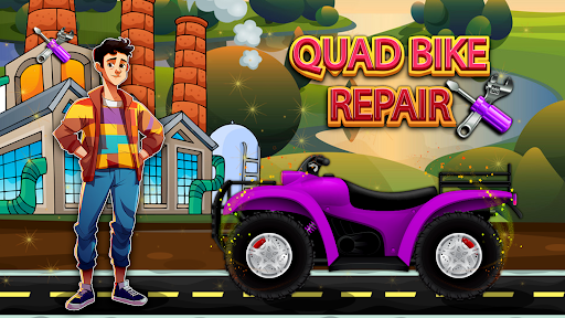Quad Bike Repair simulation ekran görüntüsü