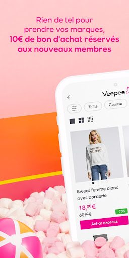 Veepee by vente-privee outlet ekran görüntüsü