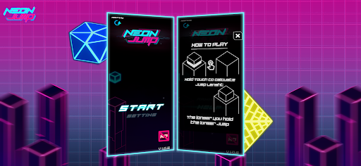 NeonJump!! ekran görüntüsü