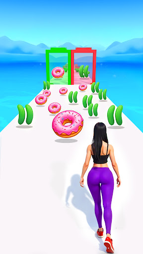 Twerk Fun Race - Run games 3D ekran görüntüsü
