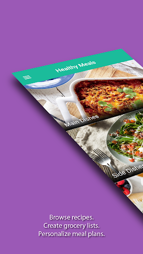 Healthy Meals - Recipes, Groce ekran görüntüsü