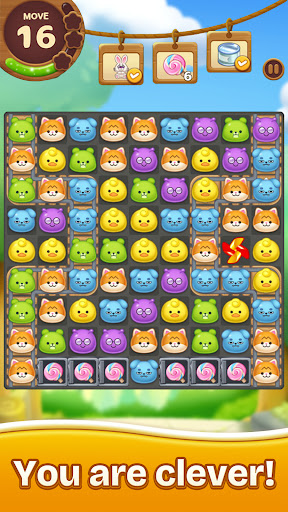 Candy Friends Forest : Match 3 ekran görüntüsü