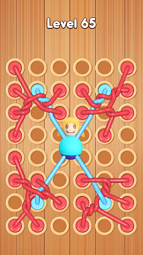 Woody Untangle Rope 3D Puzzle ekran görüntüsü