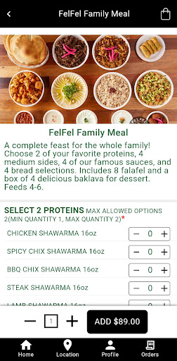 FelFel Mediterranean Rewards ekran görüntüsü