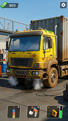 Car Wash Makeover Fixing Games ekran görüntüsü