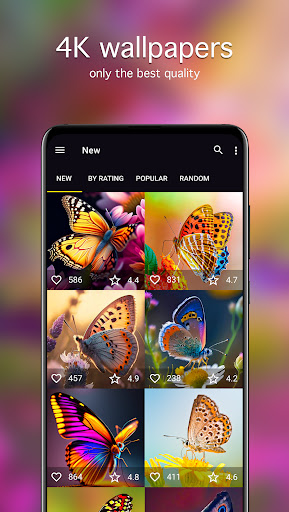 Butterfly Wallpapers 4K ekran görüntüsü