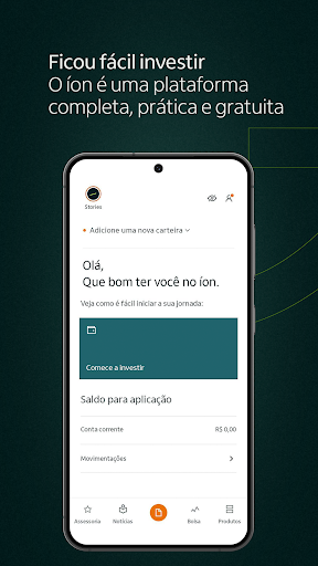 íon Itaú: investir com taxa 0 ekran görüntüsü