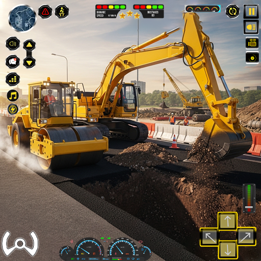 Road Construction 3D JCB Game