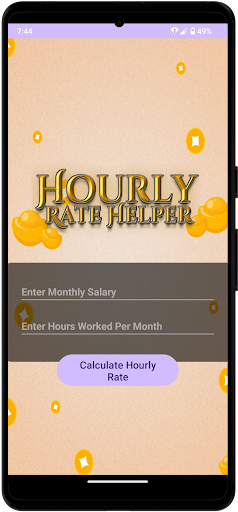 Hourly Rate Helper ekran görüntüsü