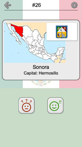 Mexican States - Mexico Quiz ekran görüntüsü
