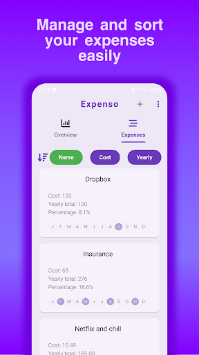 Expenso - Plan Your Finance ekran görüntüsü