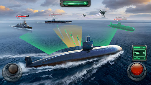 Sea War: Uboat Raid ekran görüntüsü