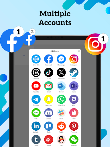 Clone Space: Multiple Accounts ekran görüntüsü