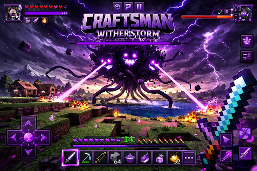 Craftsman : Wither Storm ekran görüntüsü