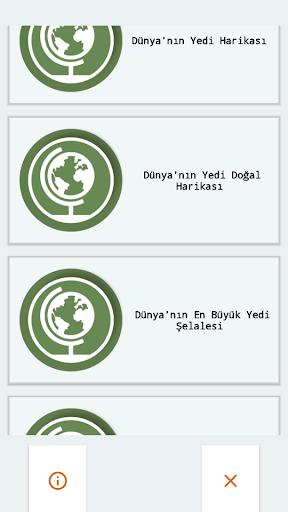 Dünya Harikaları ekran görüntüsü