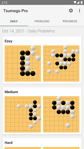 Tsumego Pro (Go Problems) ekran görüntüsü