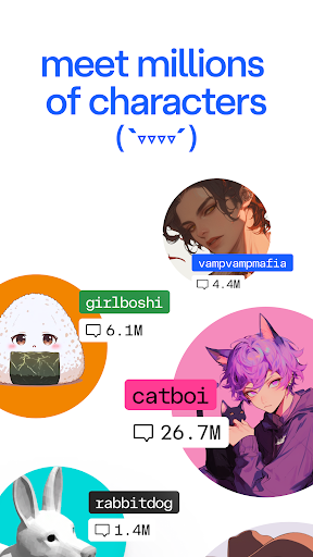 Character AI: Chat, Talk, Text ekran görüntüsü
