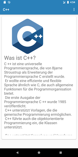 C++ Deutsche ekran görüntüsü
