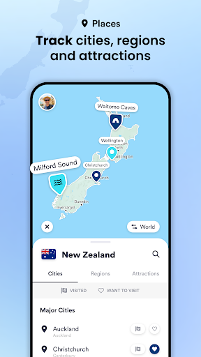 Skratch: Travel Map & eSIM ekran görüntüsü