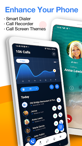 Phone Dialer: Contacts & Calls ekran görüntüsü