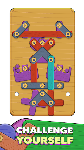 Nuts & Woods: Screw Puzzle ekran görüntüsü