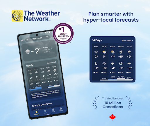 The Weather Network ekran görüntüsü
