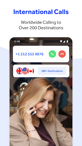 WePhone: WiFi Phone Call &Text ekran görüntüsü