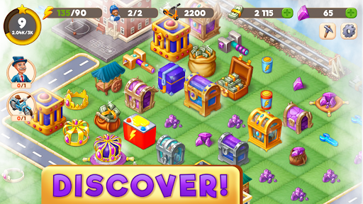 Mergington Town: Merge & Build ekran görüntüsü