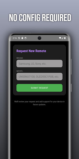 Remote for Benjamin tv ekran görüntüsü