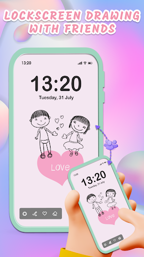 WeDraw: Lockscreen Drawing ekran görüntüsü