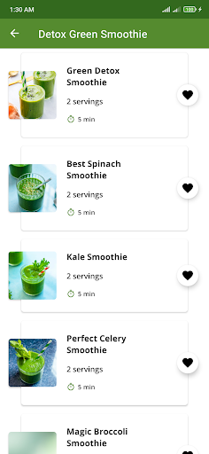 Detox Green Smoothie Recipes ekran görüntüsü