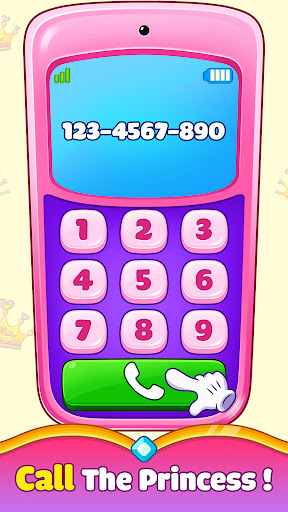 Princess Baby Phone Game ekran görüntüsü