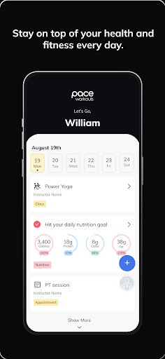 Pace Workouts ekran görüntüsü