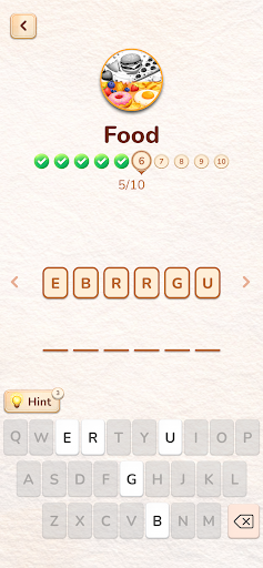 Word Scramble Master ekran görüntüsü