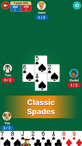 Spades - Offline Card Game ekran görüntüsü