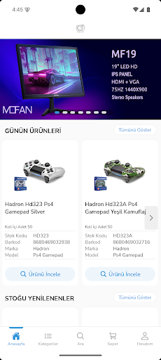 Nodar ekran görüntüsü
