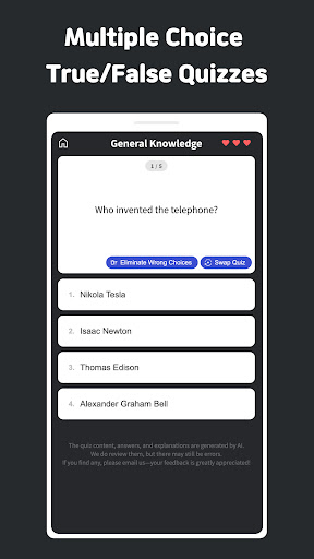 QuizVia with AI ekran görüntüsü