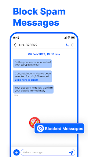 Messenger : SMS Home ekran görüntüsü