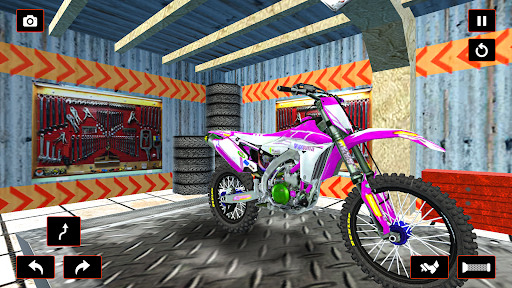 Dirt Bike Racing Motocross Gam ekran görüntüsü