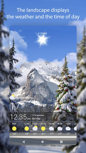 Weather Live Wallpapers ekran görüntüsü