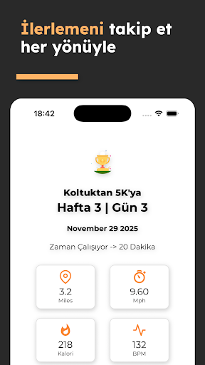 Koşu Bandı: Yürü & Koş ekran görüntüsü