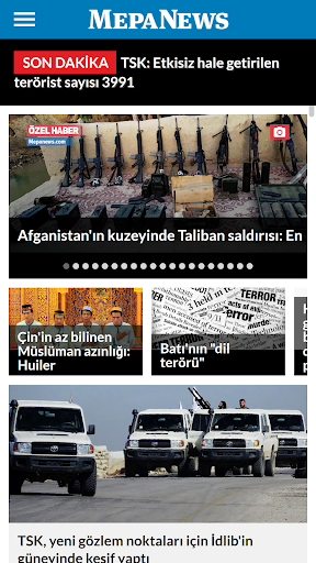 Mepa News ekran görüntüsü