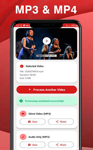 Video Audio Separator ekran görüntüsü
