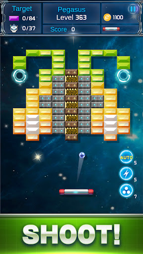 Brick Breaker: Space Outlaw ekran görüntüsü