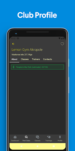 Lemon Gym Latvia ekran görüntüsü