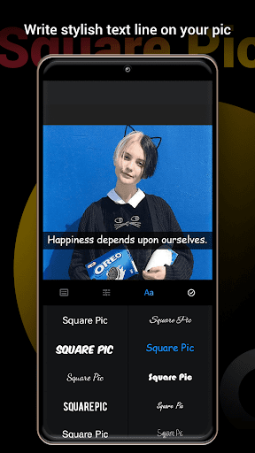 Photo Editor Pro - Square Pic ekran görüntüsü