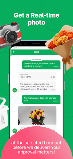 Flowers Delivery App Myflowers ekran görüntüsü
